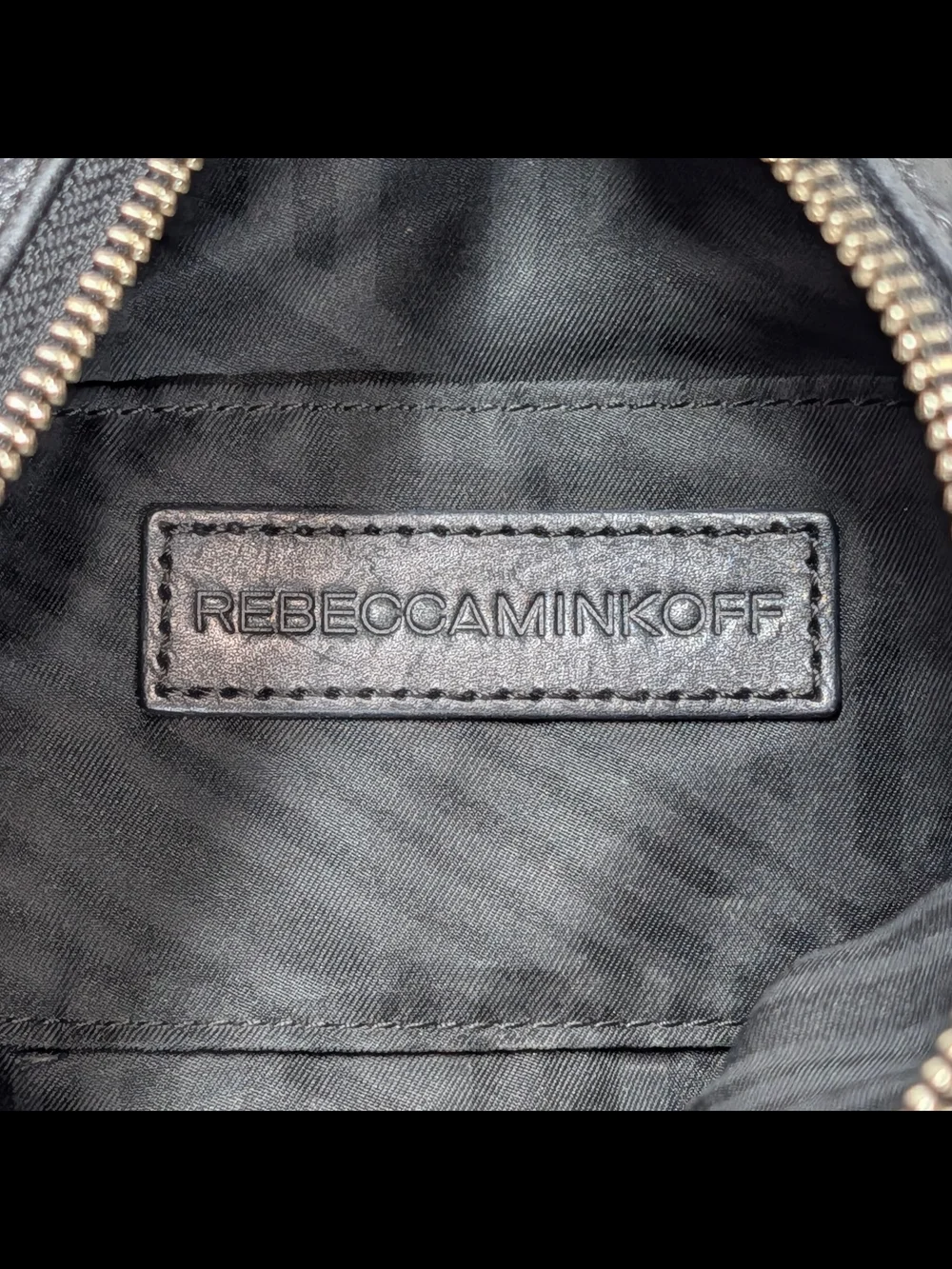 Rebecca Minkoff Julian Black Pebbled Leather Convertible Backpack Bag